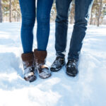 Barefoot zimné topánky s flexibilnou podrážkou pre prirodzený chod v zime